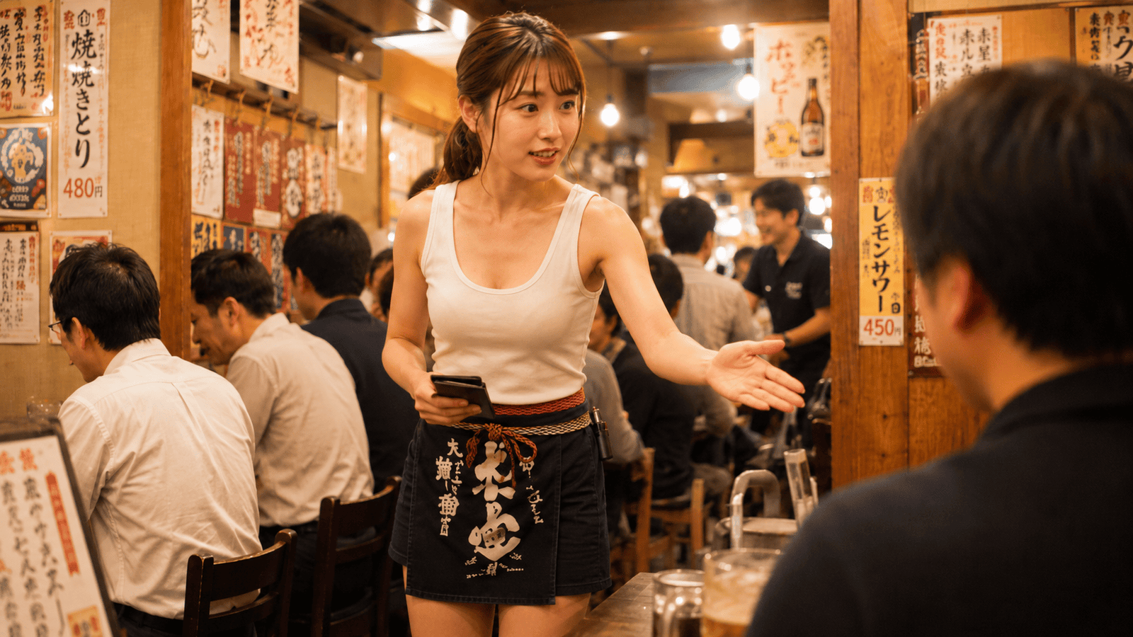 Japanese izakaya part-timer